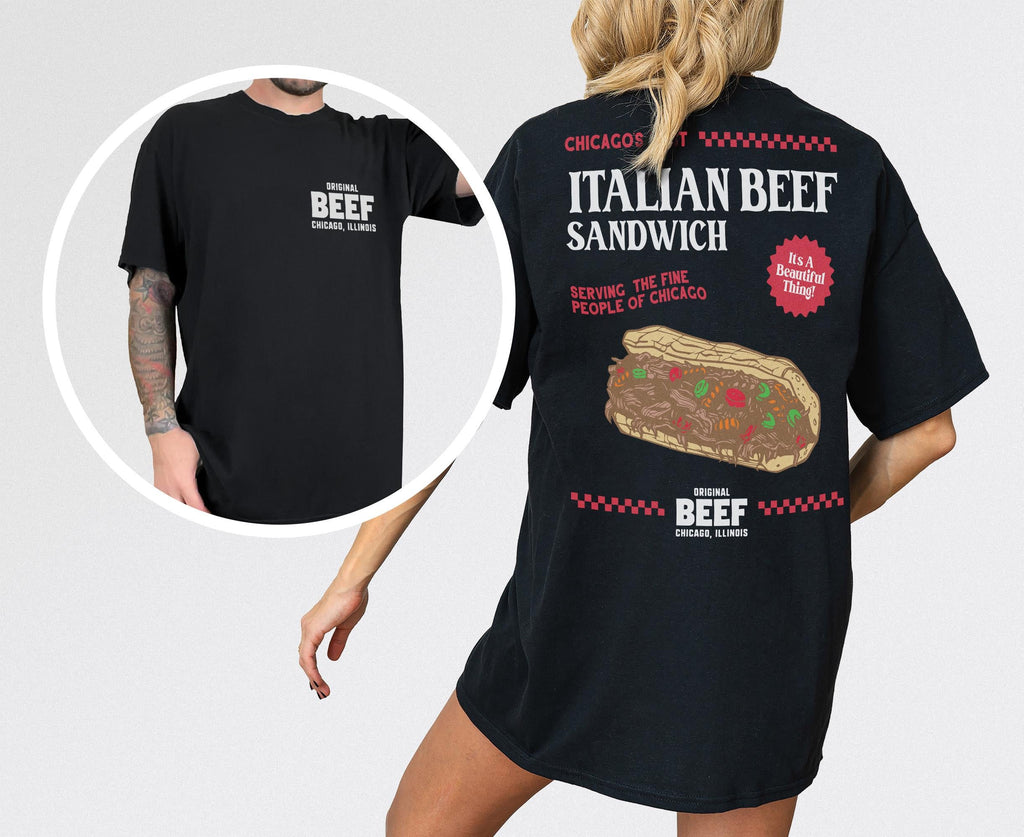Original Beef T-Shirt – Retro TV Show Chicagoland product image 11