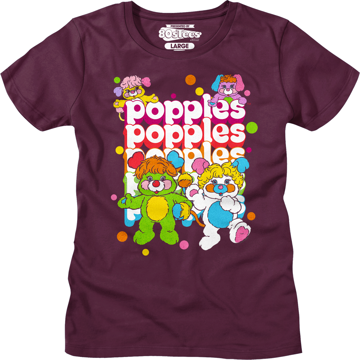 Repeating Logo Popples T-Shirt product image 12