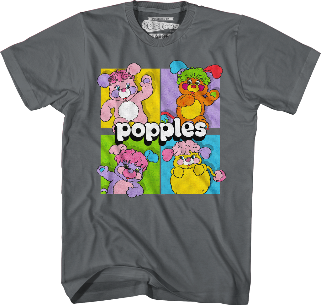 Colorful Blocks Popples T-Shirt product image 9