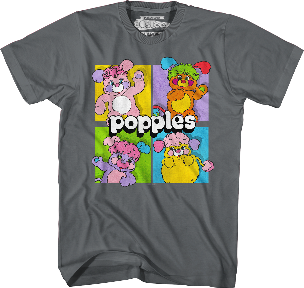 Colorful Blocks Popples T-Shirt product image 9