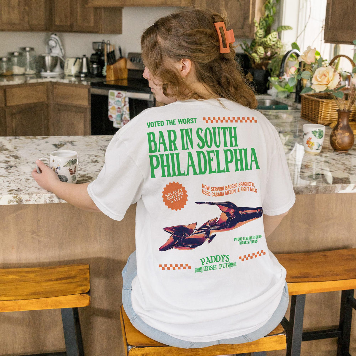 Paddy’s Pub T-Shirt – Front & Back It’s Always Sunny in product image 2