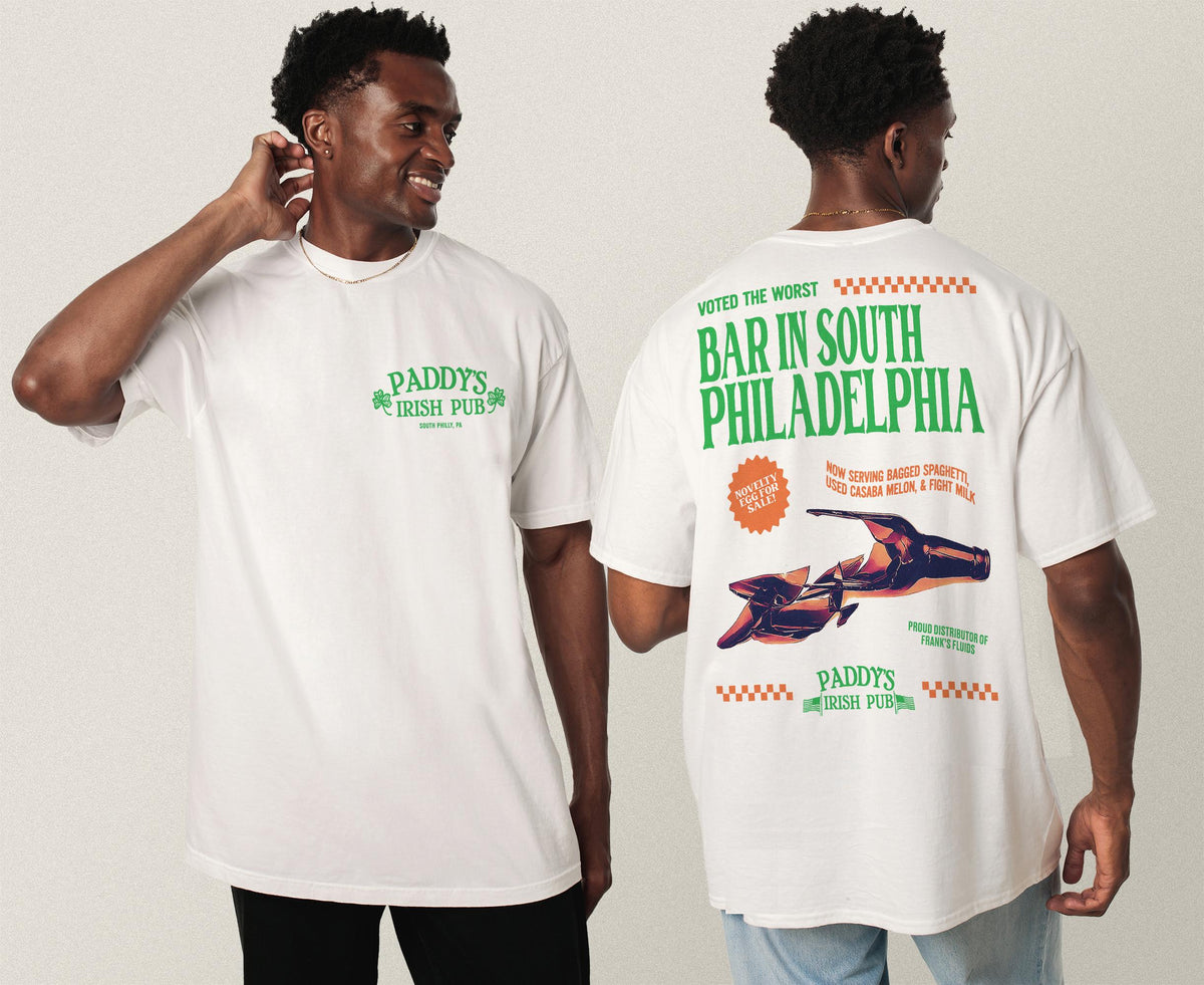 Paddy’s Pub T-Shirt – Front & Back It’s Always Sunny in product image 5