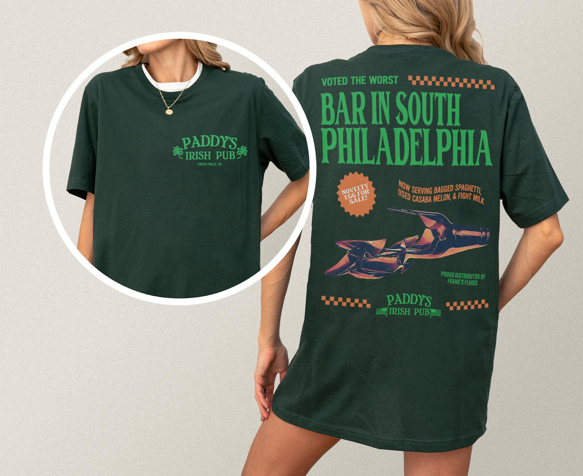 Paddy’s Pub T-Shirt – Front & Back It’s Always Sunny in product image 8