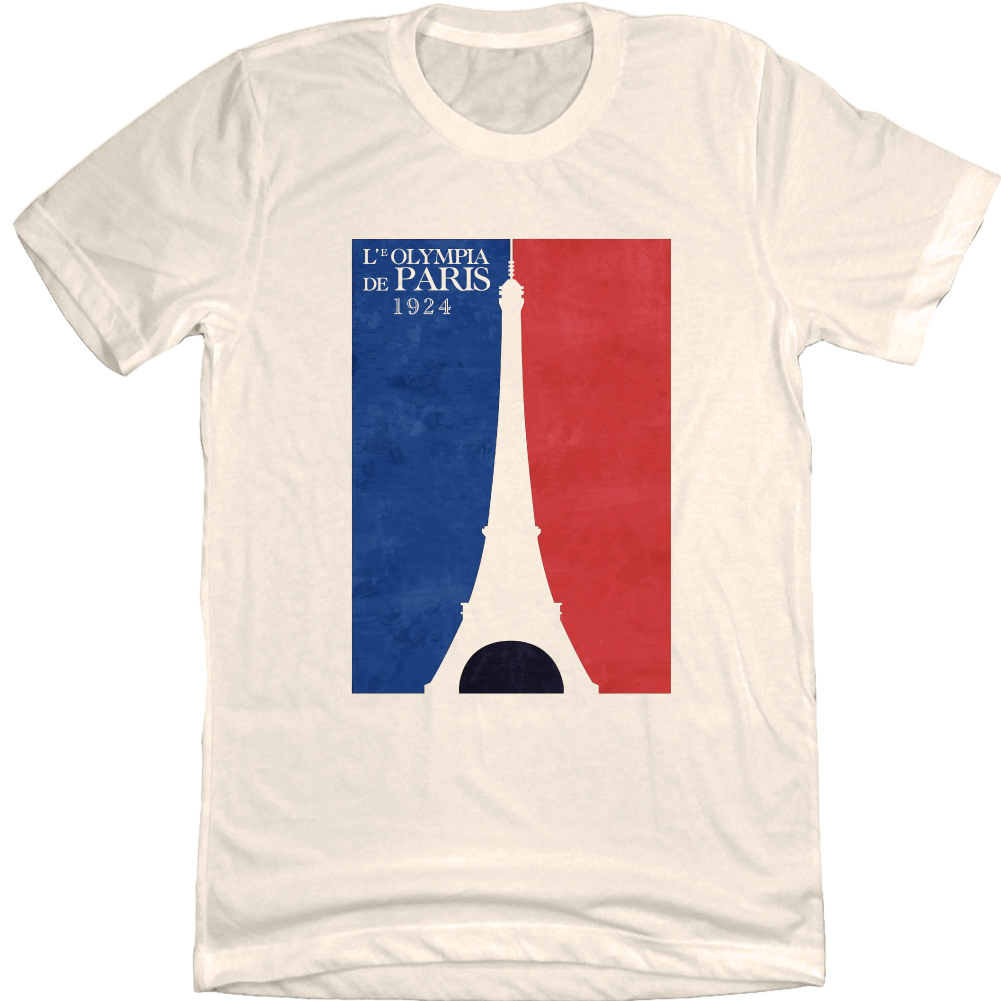 Vintage Paris 1924 Summer Olympics Tee product image 1