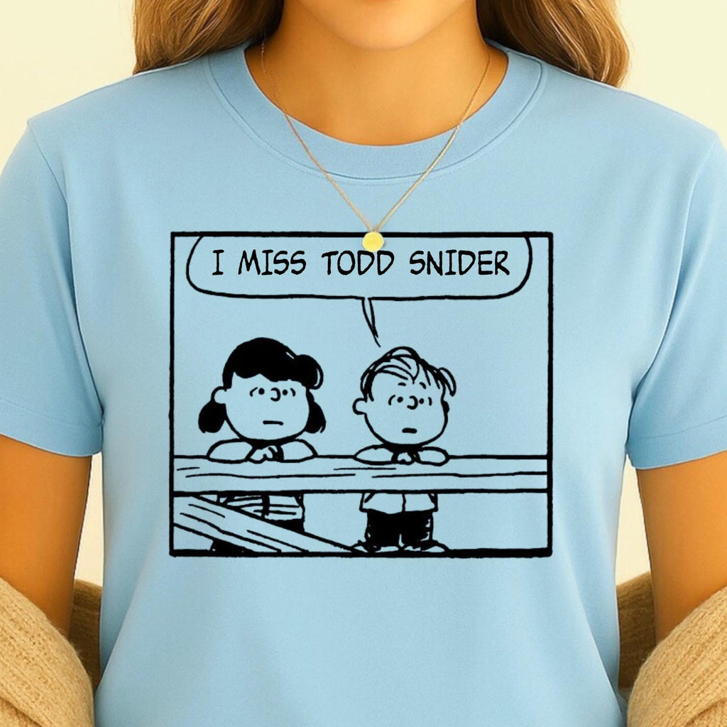 Peanuts x Todd Snider Inspired T-Shirt – I Miss Americana product image 6