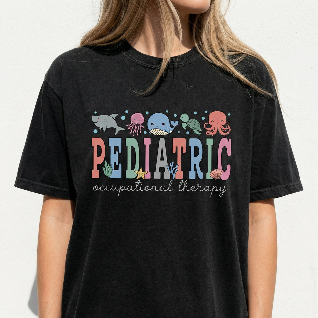 Pediatric Occupational Therapist Shirt – PEDS OT Ocean product image 1