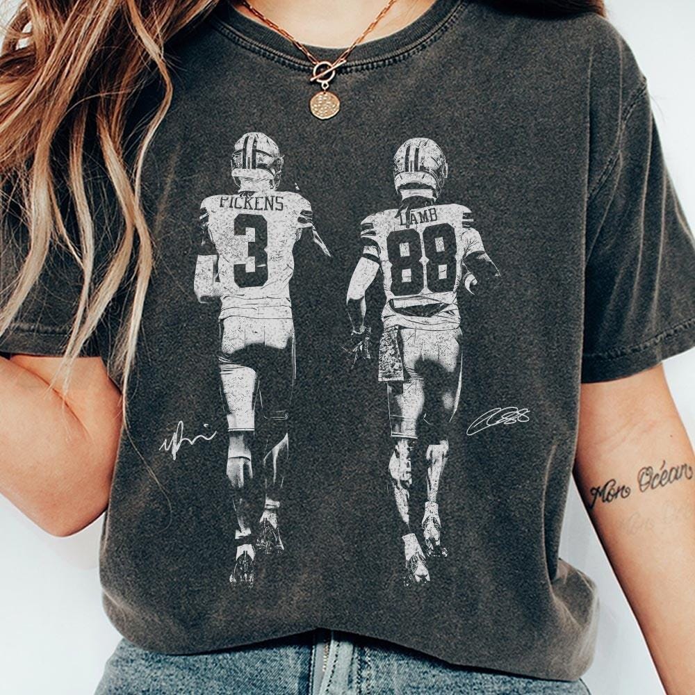 Vintage Football Graphic T-Shirt – Pickens & CeeDee product image 4