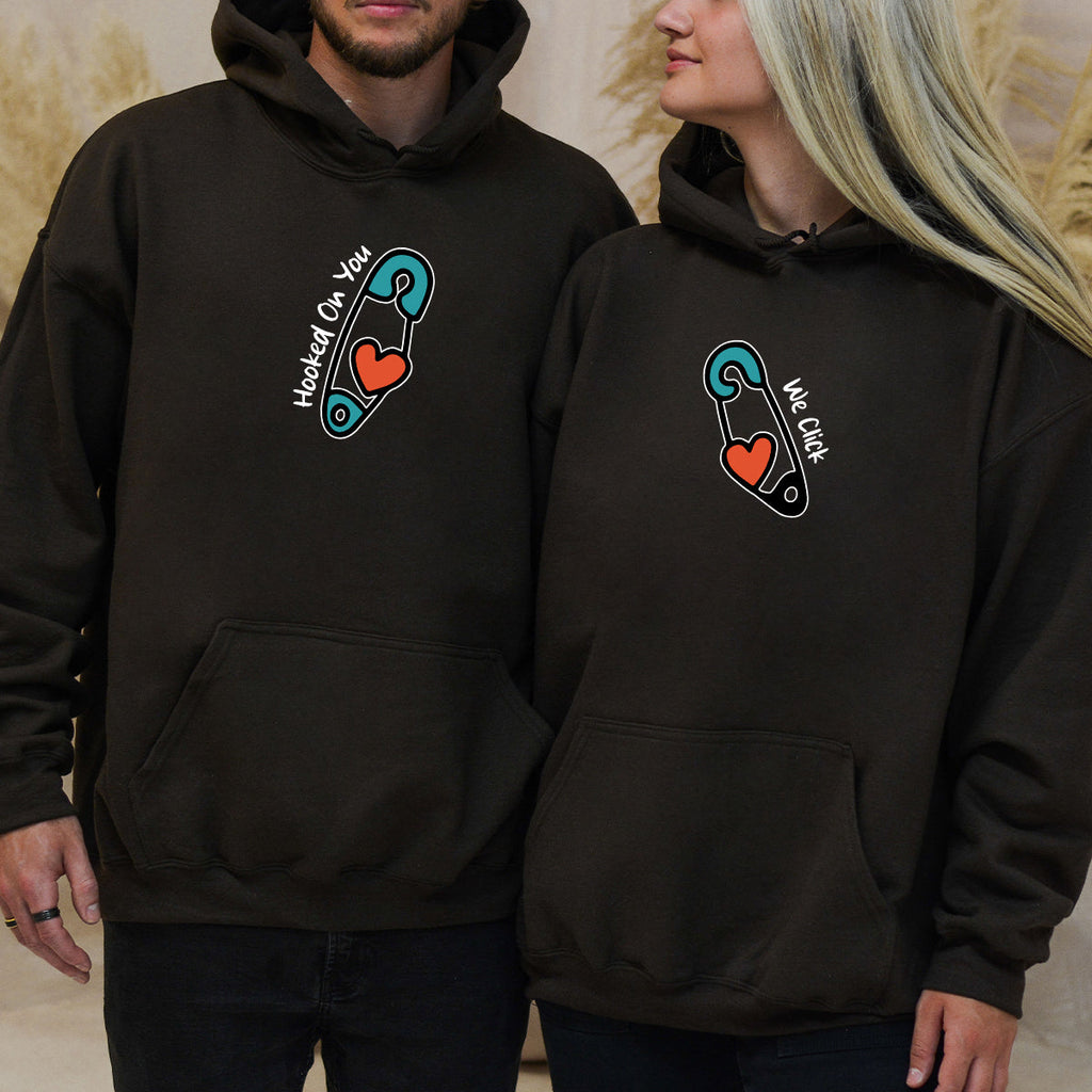 Pinned Heart Matching Hoodies For Couples product image 3