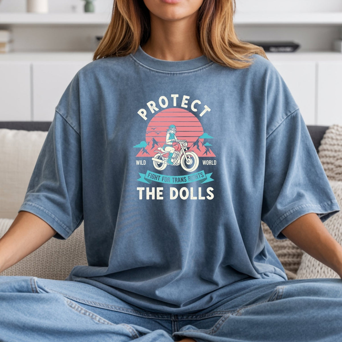 Protect the Dolls T-Shirt - Support Trans Rights Graphic Tee product image 9