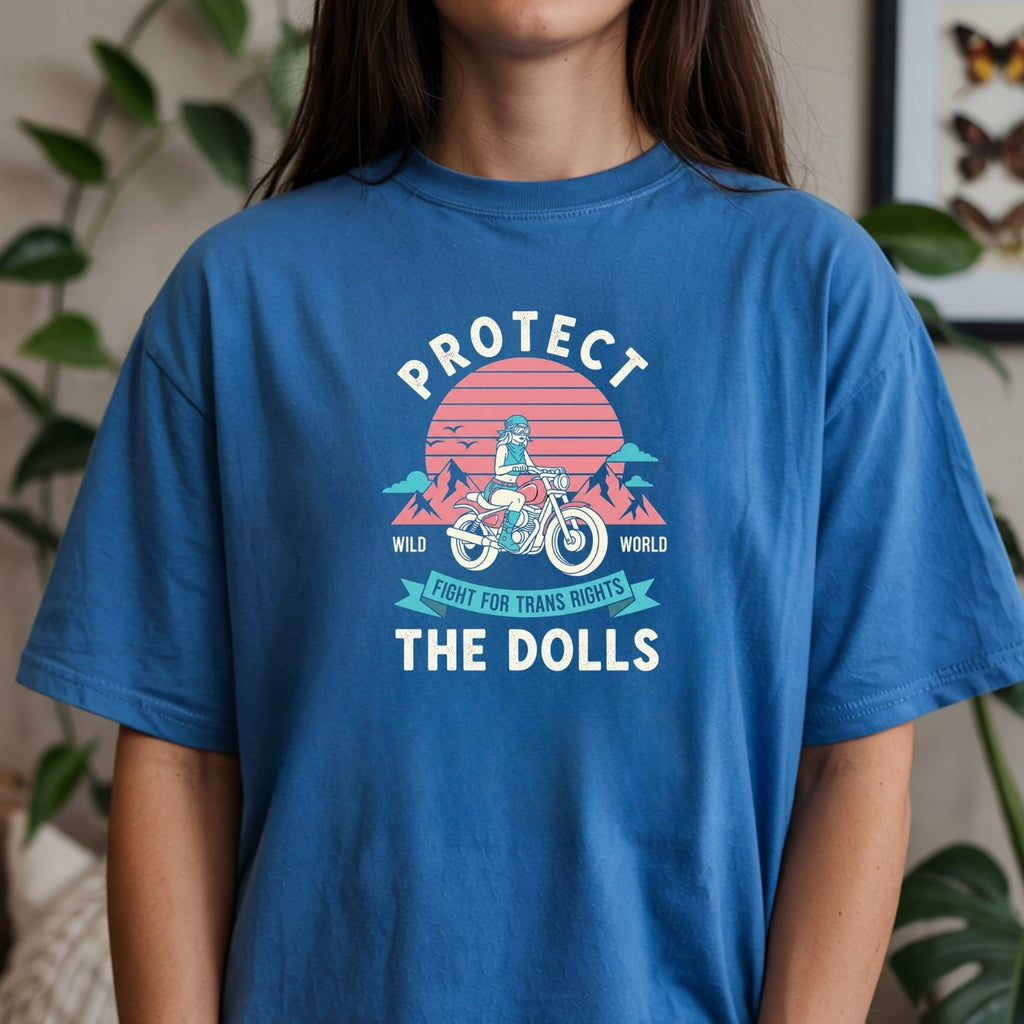 Protect the Dolls T-Shirt - Support Trans Rights Graphic Tee product image 11
