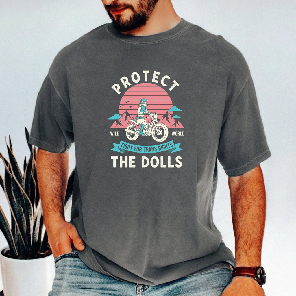 Protect the Dolls T-Shirt - Support Trans Rights Graphic Tee product image 12