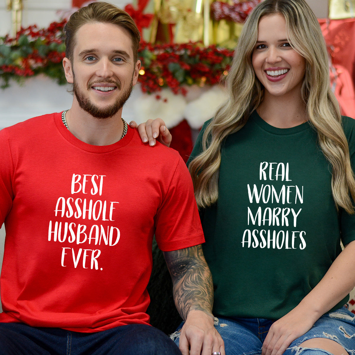 Real Women Marry Best Asshole Husband Ever Matching product image 6
