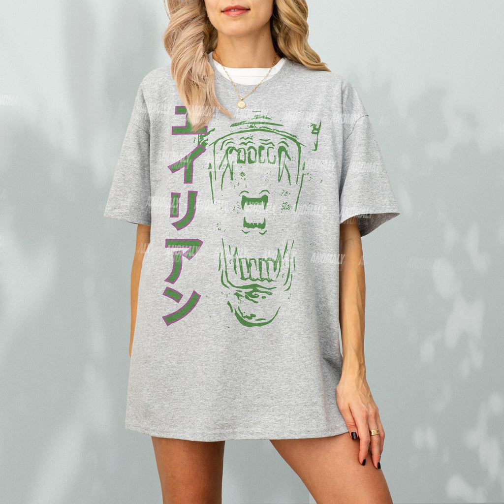 Retro Alien Xenomorph T-Shirt – Japanese Horror Movie product image 7