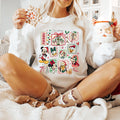 Retro Santa Mouse and Friends Christmas Shirt – Very Merry product image 1