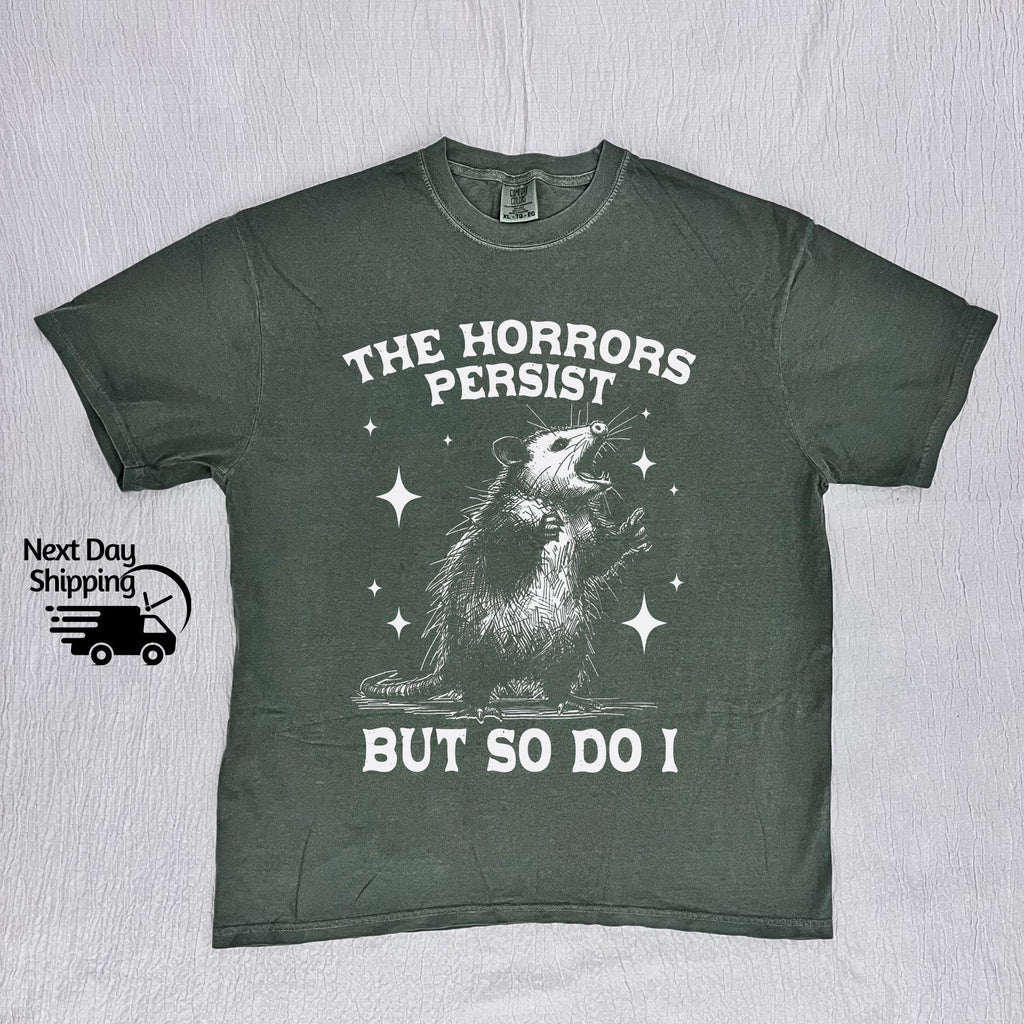Retro Funny Possum Graphic T-Shirt - Vintage 90s Humor Tee product image 3