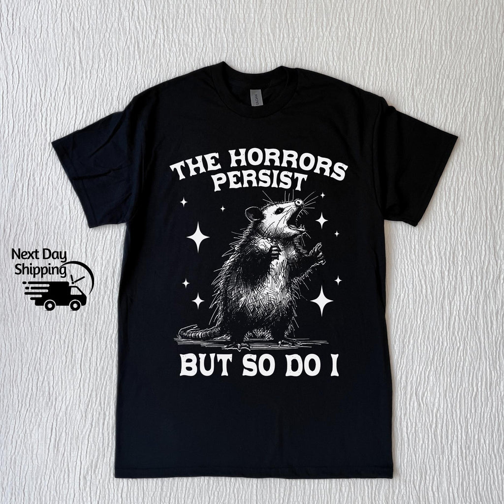 Retro Funny Possum Graphic T-Shirt - Vintage 90s Humor Tee product image 4