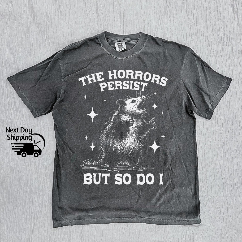Retro Funny Possum Graphic T-Shirt - Vintage 90s Humor Tee product image 2