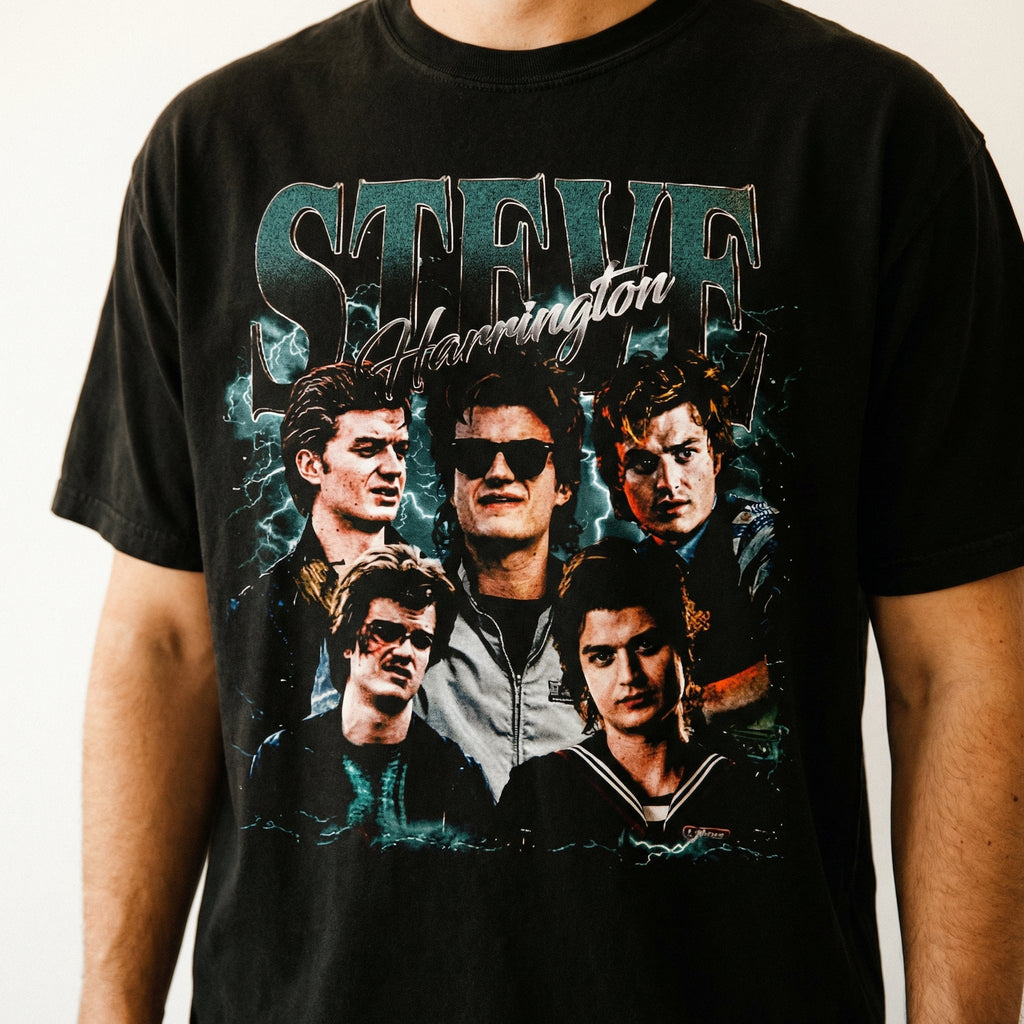 Retro Harrington Bootleg Rap Graphic T-Shirt - 90s Vintage product image 1