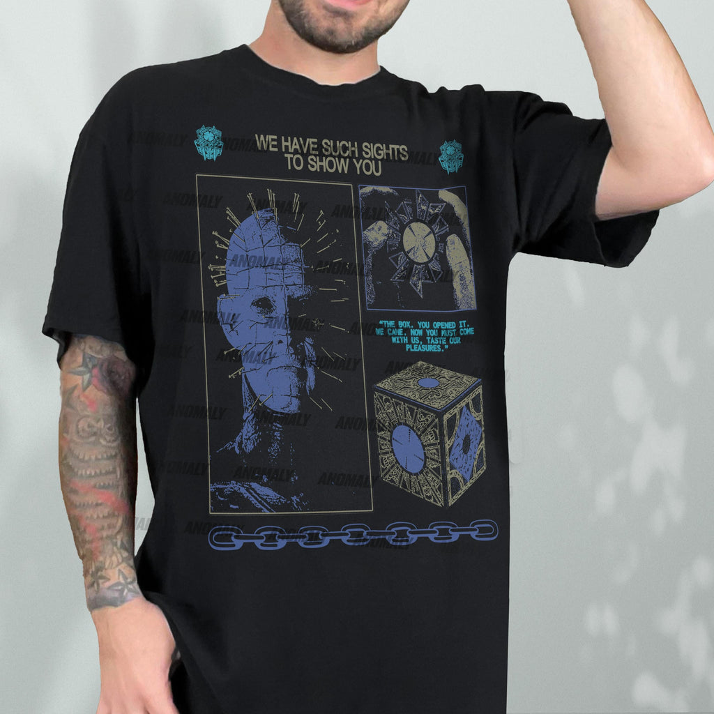 Retro Hell Horror Movie T-Shirt – 80s Pin-Head Inspired product image 6