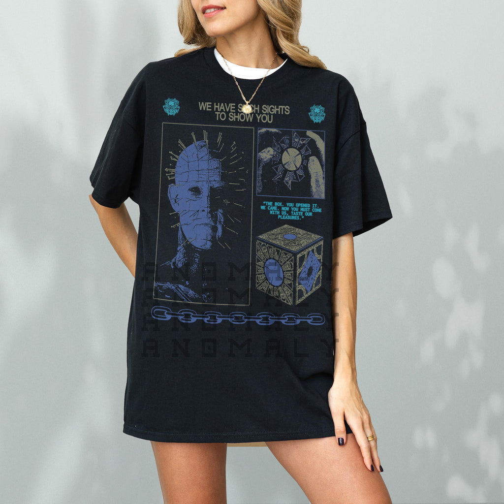 Retro Hell Horror Movie T-Shirt – 80s Pin-Head Inspired product image 8