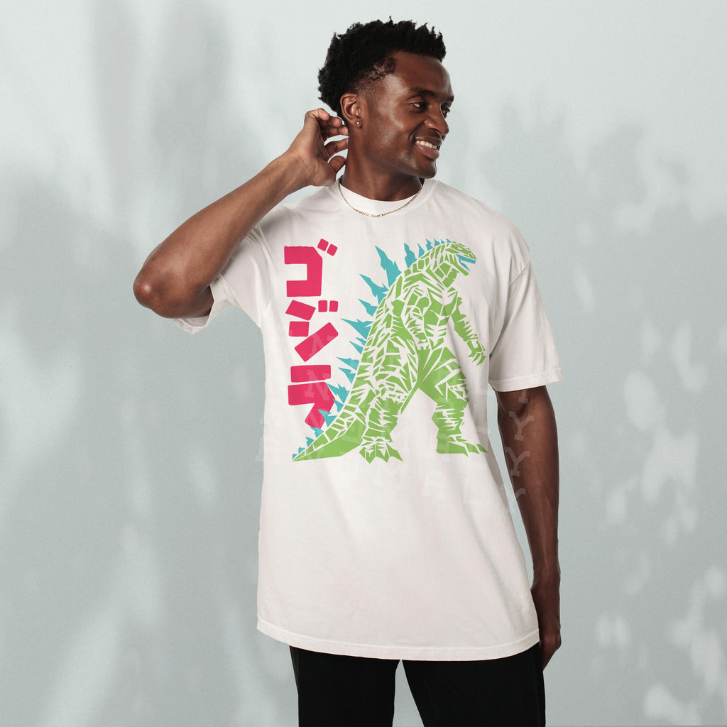 Retro Japanese Monster Movie T-Shirt – Vintage Anime product image 4