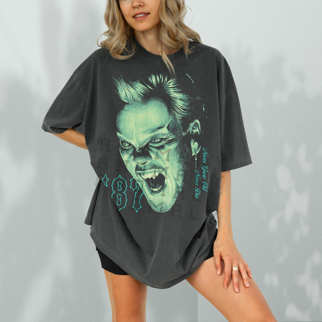 Retro Lost Vampire Movie Graphic Tee – Comfort Colors 80s product image 2
