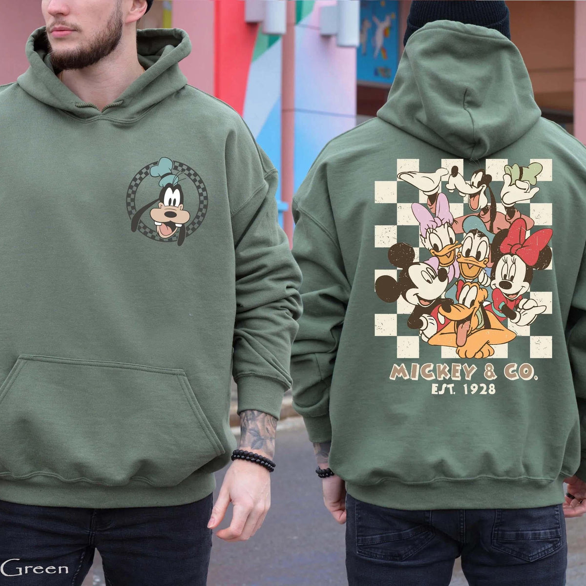 Retro Mouse & Co Inspired 1928 Sweatshirt – Vintage Family product image 1