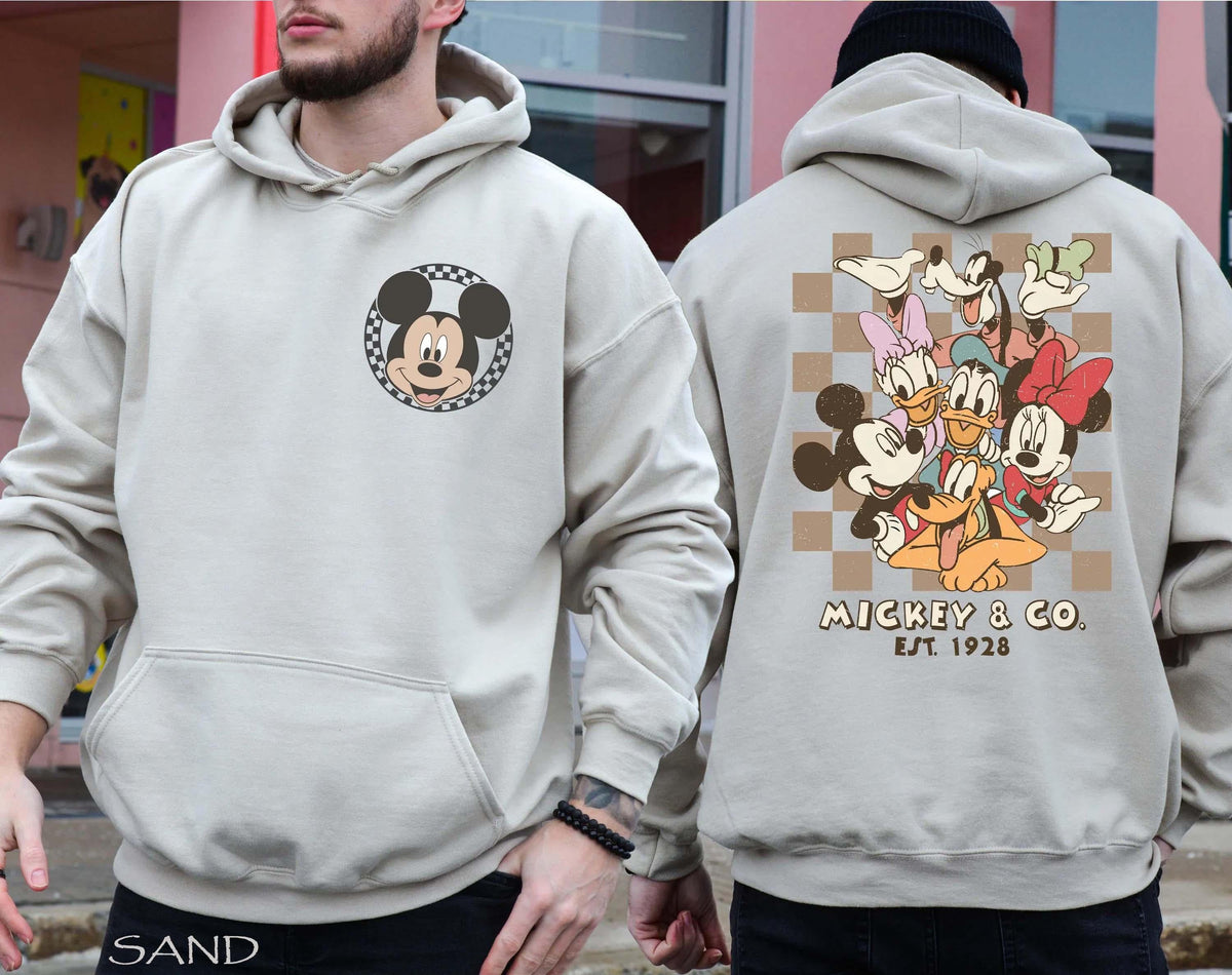 Retro Mouse & Co Inspired 1928 Sweatshirt – Vintage Family product image 2