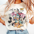 Retro Mouse and Friends Signatures Shirt – Magical product image 1