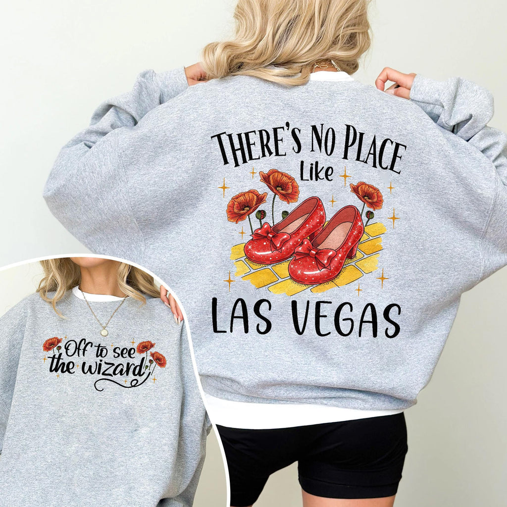 Retro Off to See the Wizard Sweatshirt – No Place Like Las product image 1