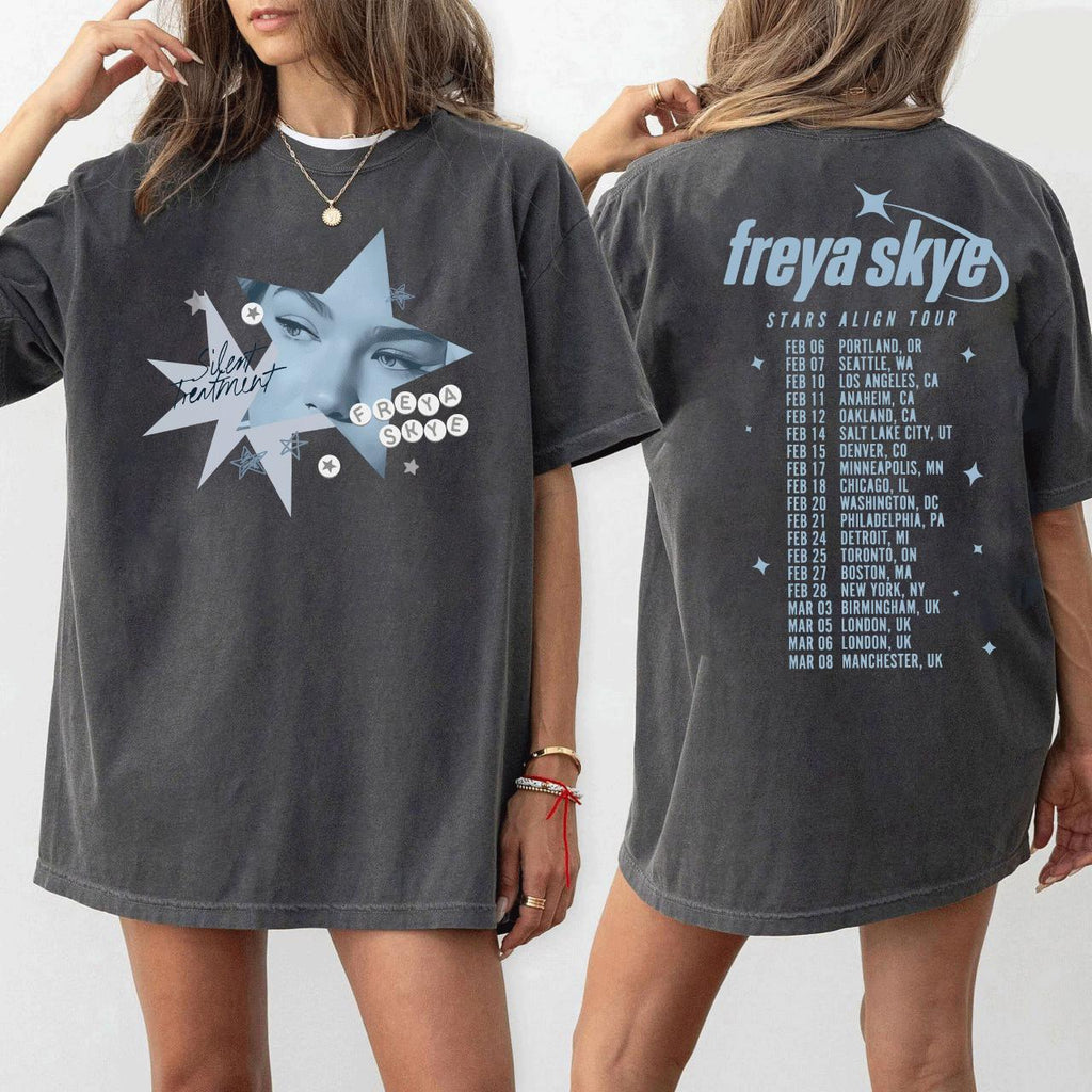 Retro Silent Treatment Graphic T-Shirt – 2026 Pop Music product image 1