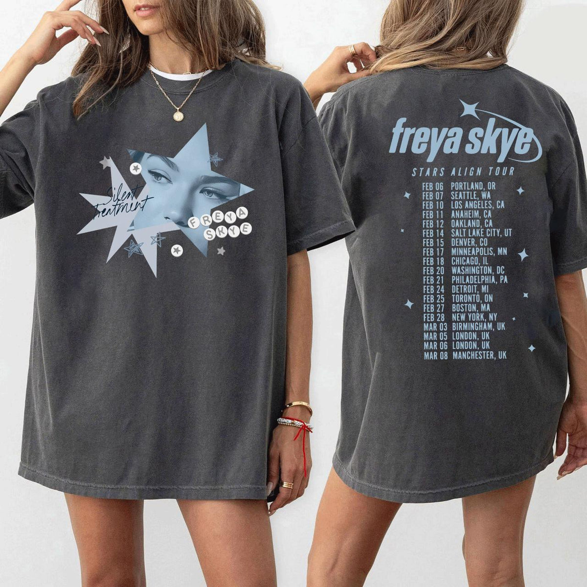 Retro Silent Treatment Graphic T-Shirt – 2026 Pop Music product image 1