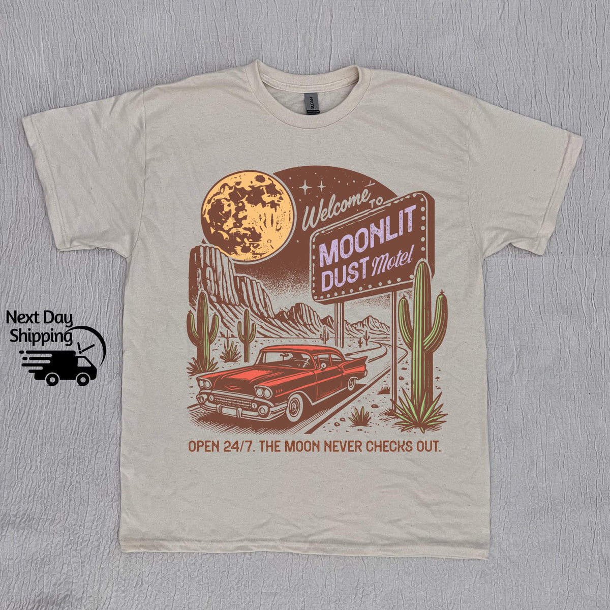 Retro Summer Desert Graphic T-Shirt - Vintage 90s Western product image 2