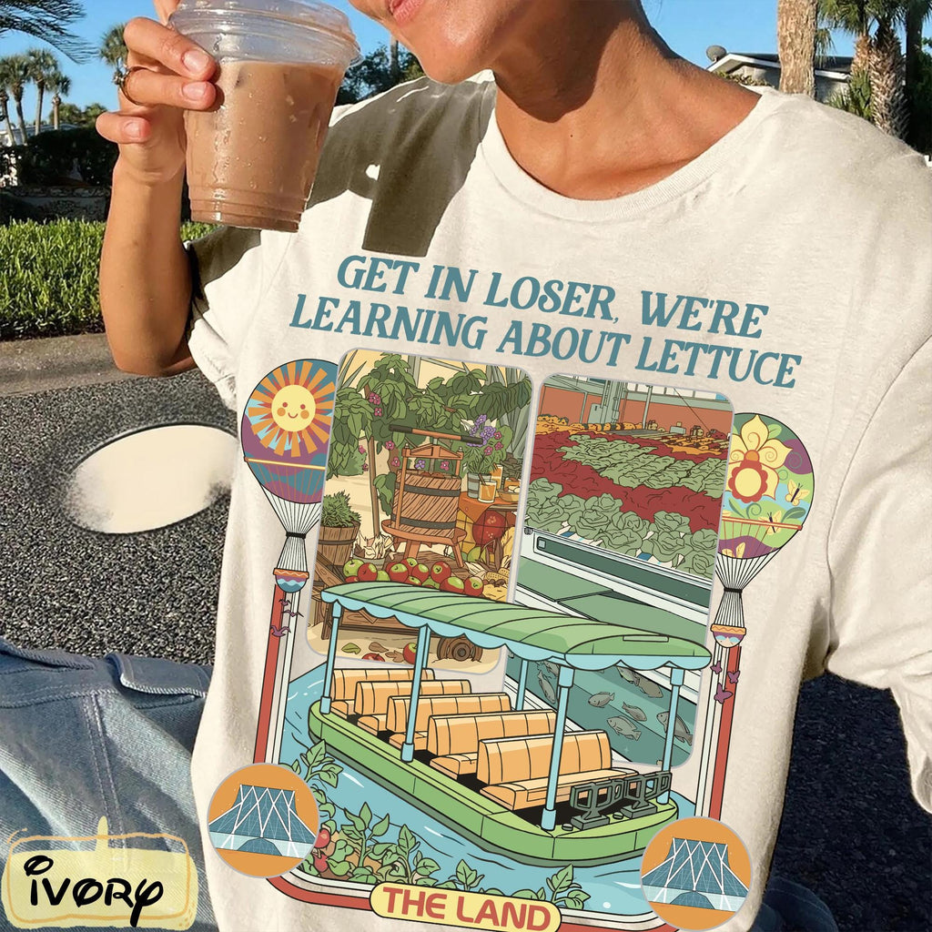 Retro Theme Park Farm Aesthetic T-Shirt – Funny Lettuce product image 6