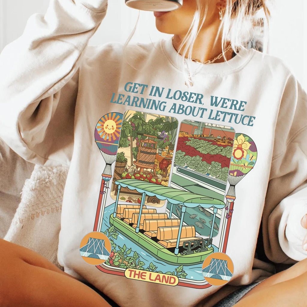 Retro Theme Park Farm Aesthetic T-Shirt – Funny Lettuce product image 10