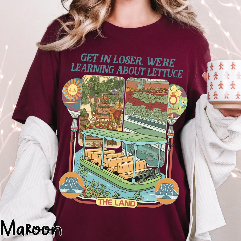 Retro Theme Park Farm Aesthetic T-Shirt – Funny Lettuce product image 11