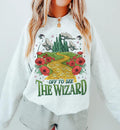 Retro Yellow Brick Road Sweatshirt – Wizard Emerald City product image 1