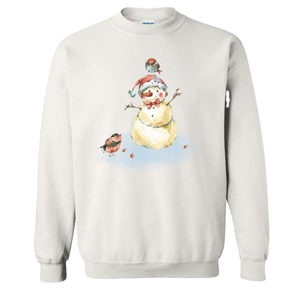 Retro Snowman With Cardinals product image 2