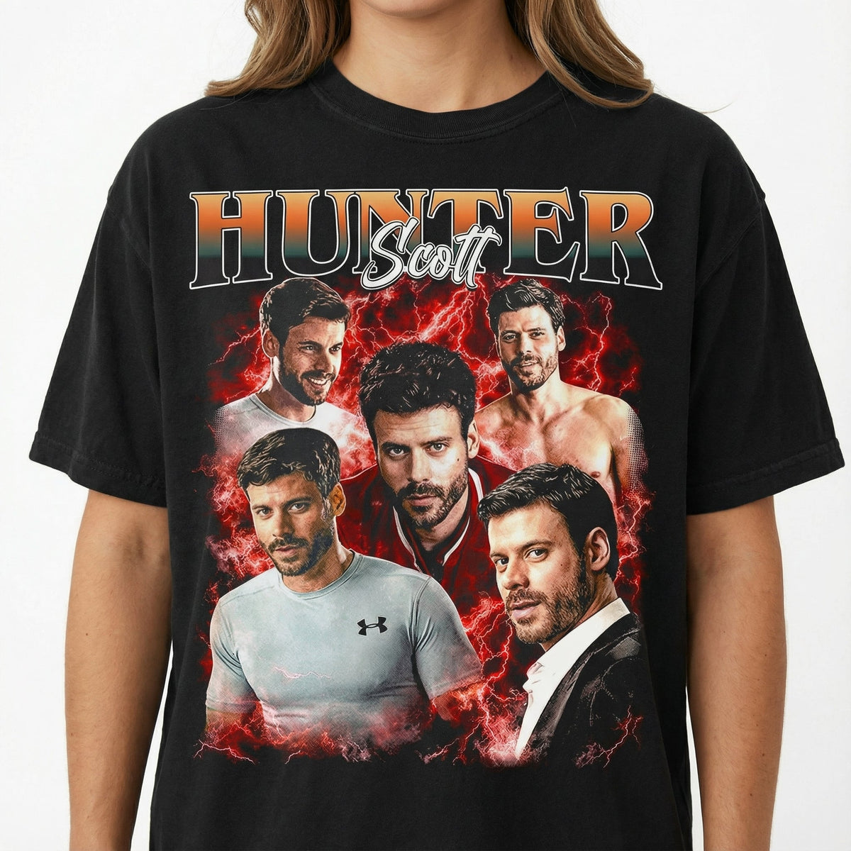 Scott Hunter Graphic T-Shirt – Sports Drama Inspired Fan Tee product image 1