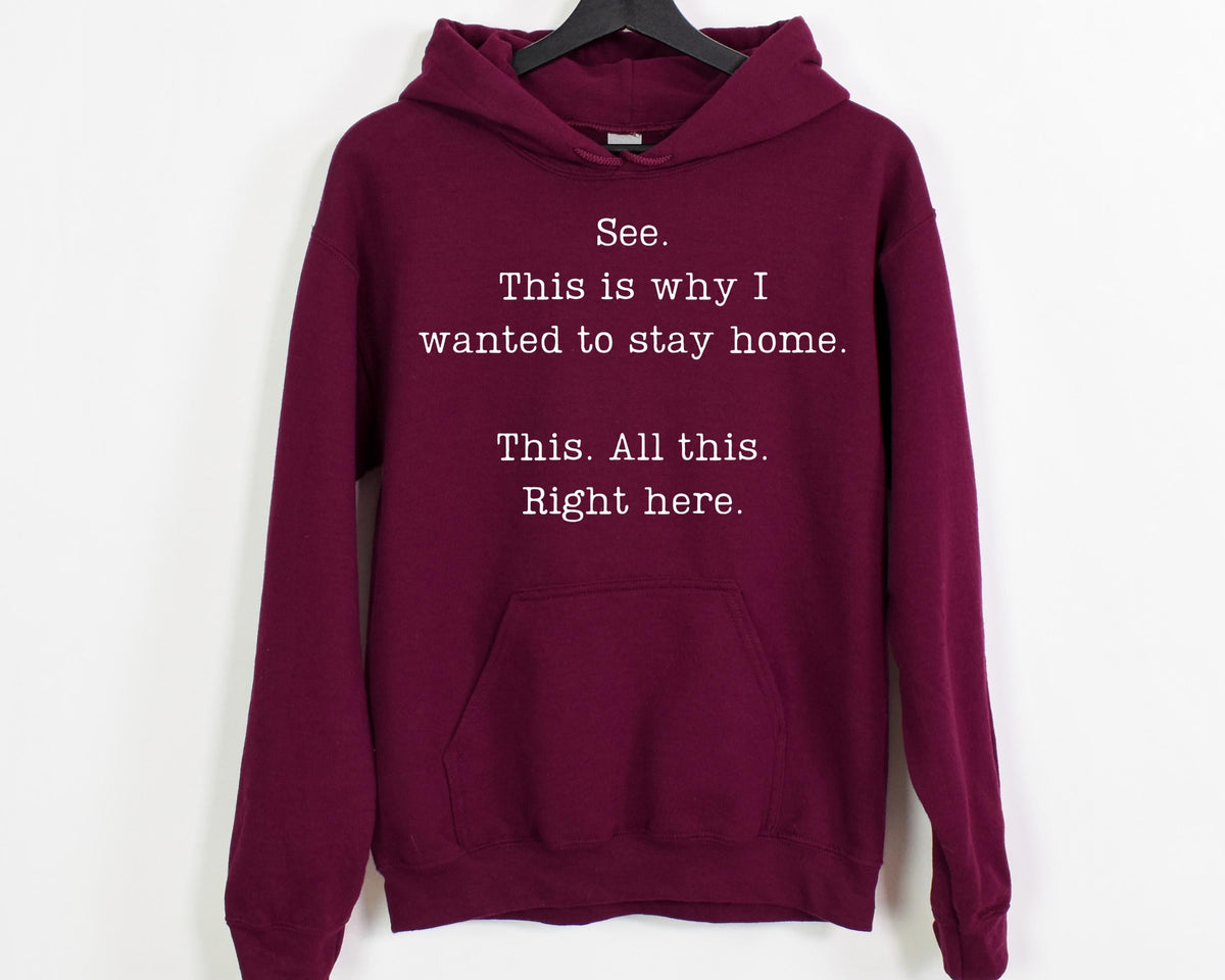 See This Is Why I Wanted to Stay Home Sweatshirt – Funny product image 7