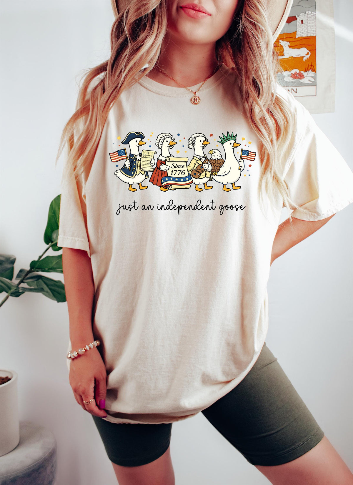 Silly Goose 4th of July T-Shirt – Funny USA Patriotic product image 3