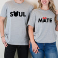 Soulmate Bowtie Matching T-Shirts For Couples product image 1