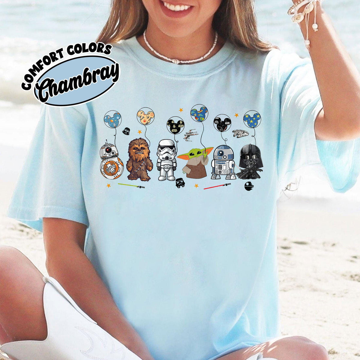 Space Adventure Character Graphic T-Shirt – Cute Disneyland product image 7
