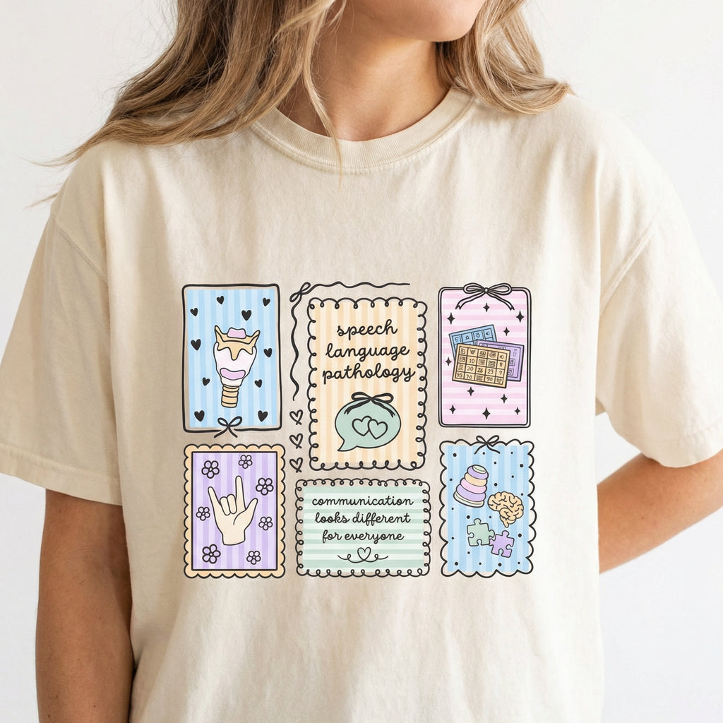 Speech Language Pathologist Shirt – SLP Coquette Graphic Tee product image 1