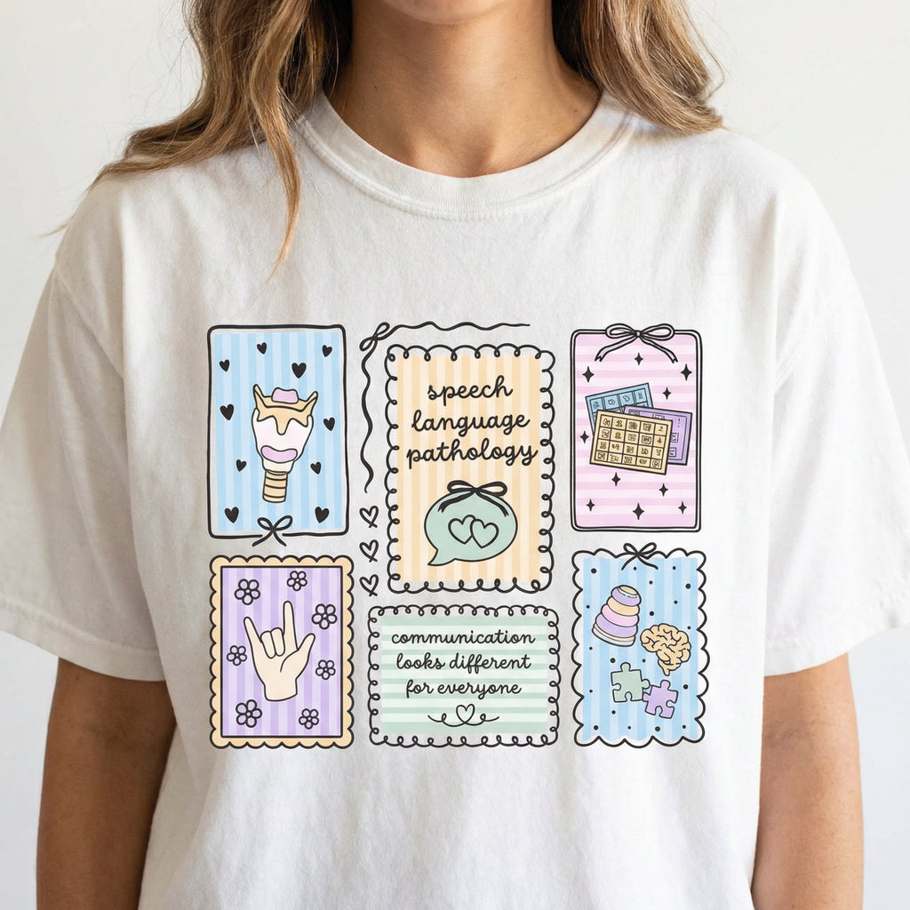 Speech Language Pathologist Shirt – SLP Coquette Graphic Tee product image 3