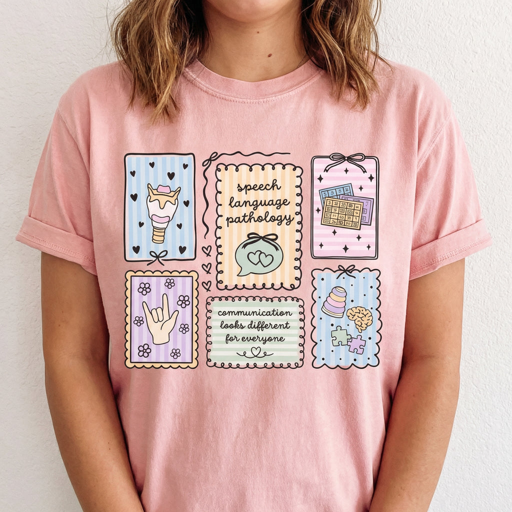 Speech Language Pathologist Shirt – SLP Coquette Graphic Tee product image 4