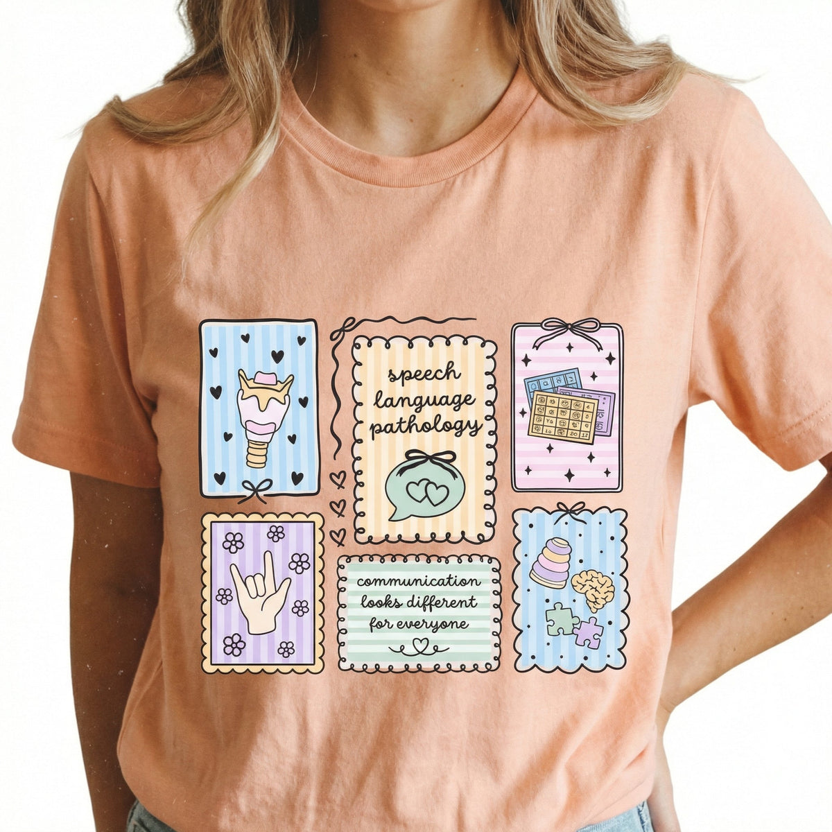 Speech Language Pathologist Shirt – SLP Coquette Graphic Tee product image 5
