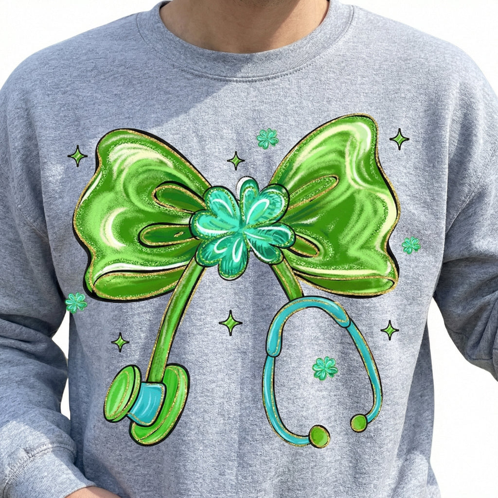 St Patricks Day Love Shamrock T-Shirt - Lucky Preppy product image 5