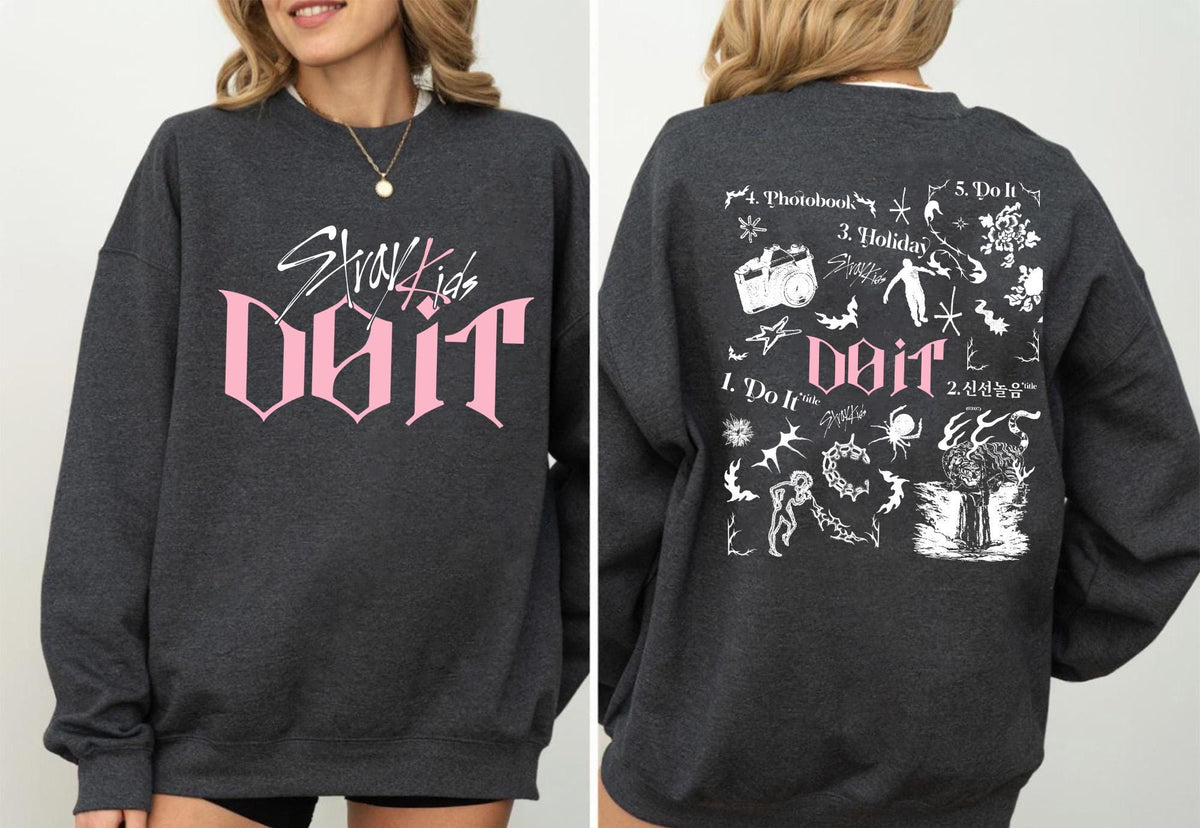 SKZ It Tap Inspired T-Shirt – Do It Tracklist (2-Sided) product image 1