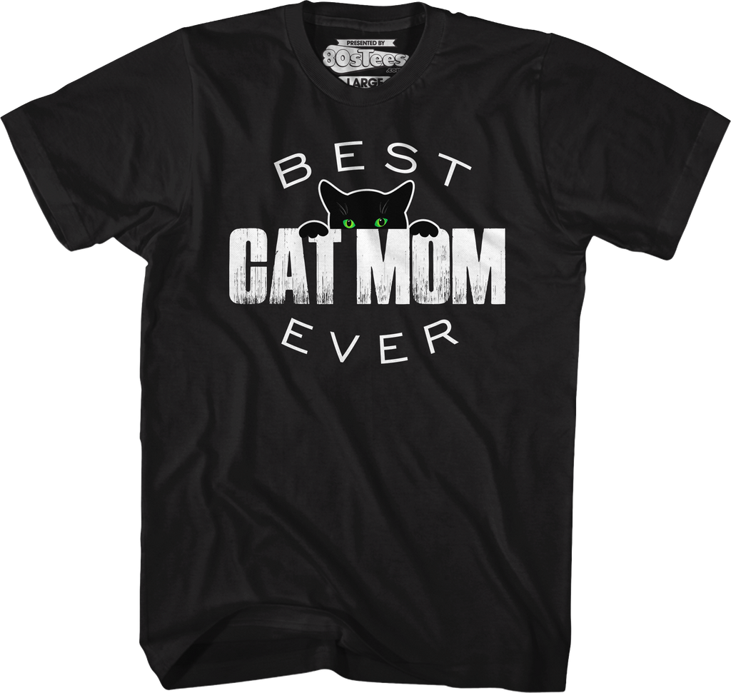 Best Cat Mom Ever T-Shirt product image 5